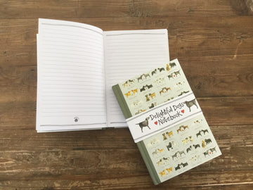 Delightful Dogs Small Hardback Notebook